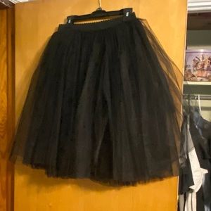 Women's A Line Short Knee Length Tutu Tulle Prom Party Skirt